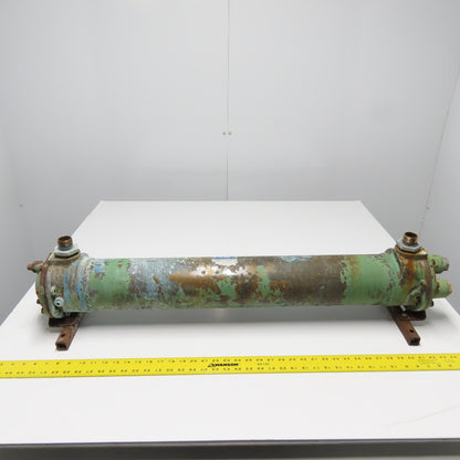 American Standard 5-030-05-036-005 BCF Brass Shell & Tube Heat Exchanger 5"x 36"