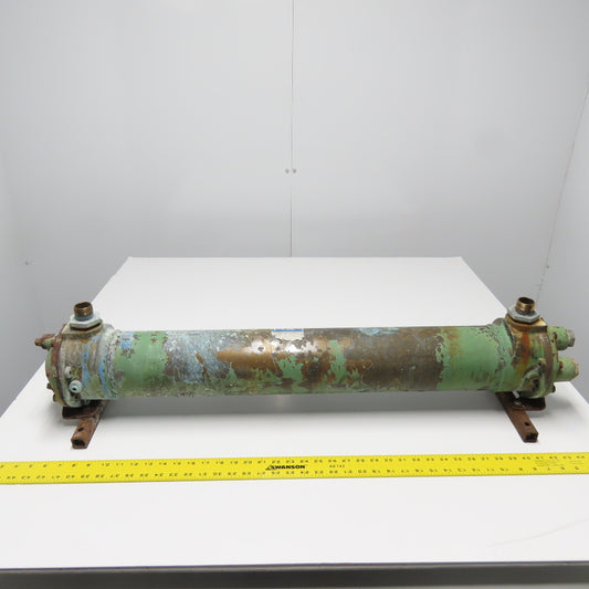 American Standard 5-030-05-036-005 BCF Brass Shell & Tube Heat Exchanger 5"x 36"