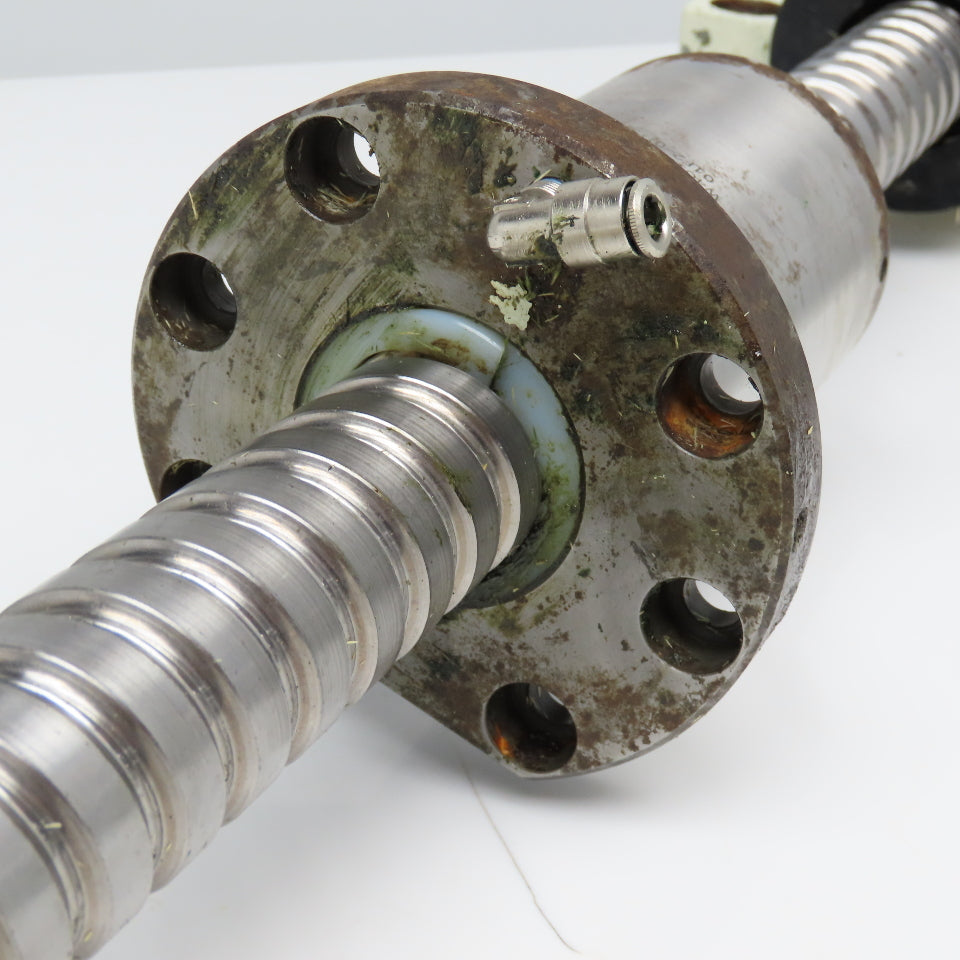 NSK W4012WF-9Z 40mm OD Single Start 15mm Lead Ball Screw & Nut 64" OAL