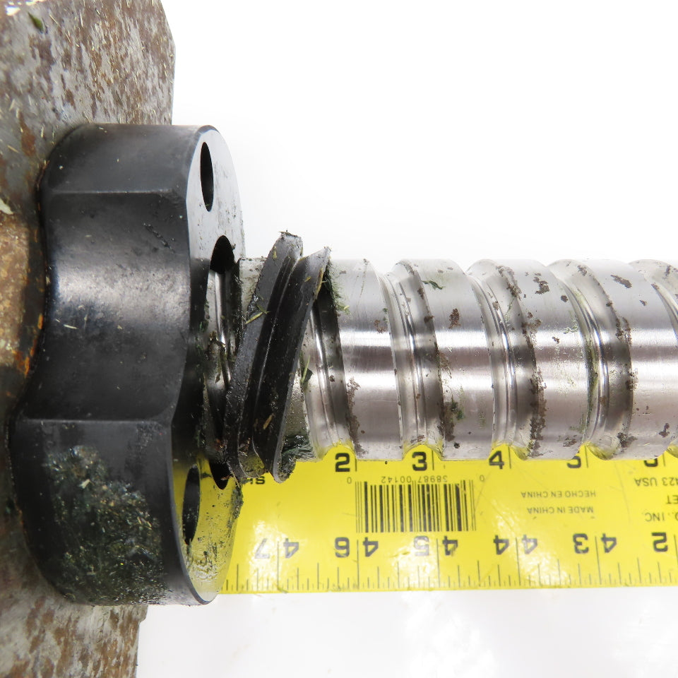 NSK W4012WF-9Z 40mm OD Single Start 15mm Lead Ball Screw & Nut 64" OAL