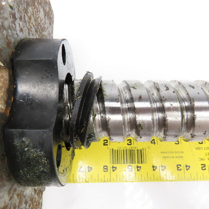 NSK W4012WF-9Z 40mm OD Single Start 15mm Lead Ball Screw & Nut 64" OAL