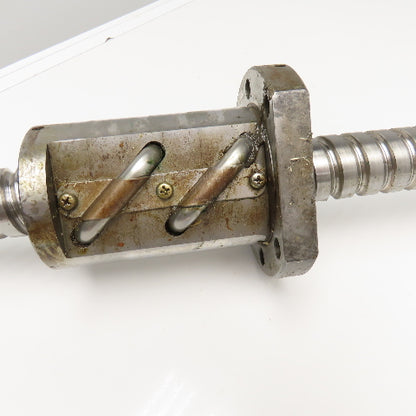 NSK W4012WF-9Z 40mm OD Single Start 15mm Lead Ball Screw & Nut 64" OAL