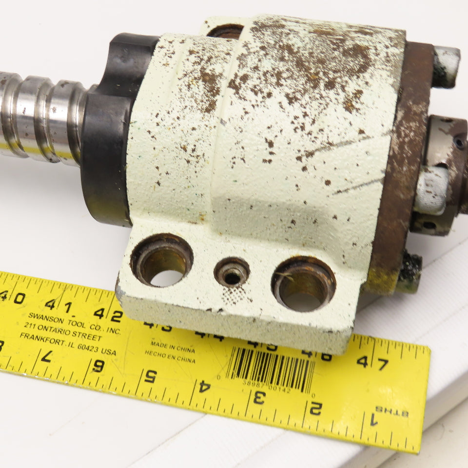 NSK W4012WF-9Z 40mm OD Single Start 15mm Lead Ball Screw & Nut 64" OAL