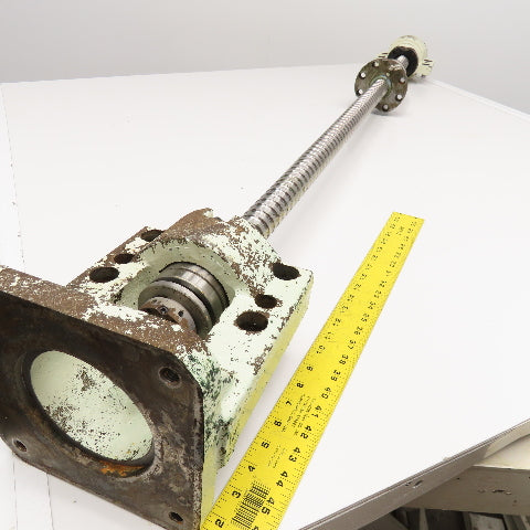 NSK W4012WF-9Z 40mm OD Single Start 15mm Lead Ball Screw & Nut 64" OAL