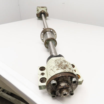 NSK W4012WF-9Z 40mm OD Single Start 15mm Lead Ball Screw & Nut 64" OAL