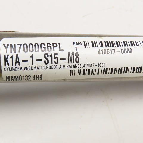 Denso 410617-0080 1" Bore 8-1/4" Stroke Double Acting Air Cylinder