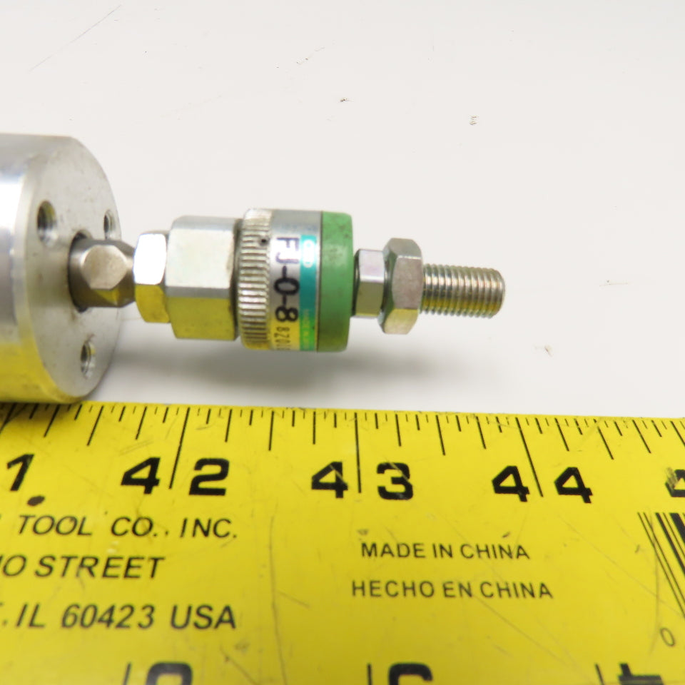 Denso 410617-0080 1" Bore 8-1/4" Stroke Double Acting Air Cylinder