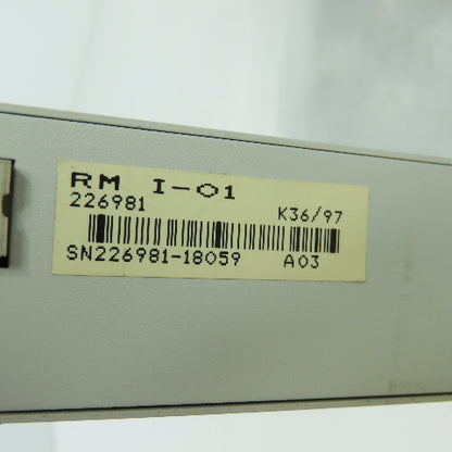 Indramat RM I-01 24VDC Input Module 10mA Lot Of 2