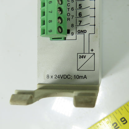 Indramat RM I-01 24VDC Input Module 10mA Lot Of 2
