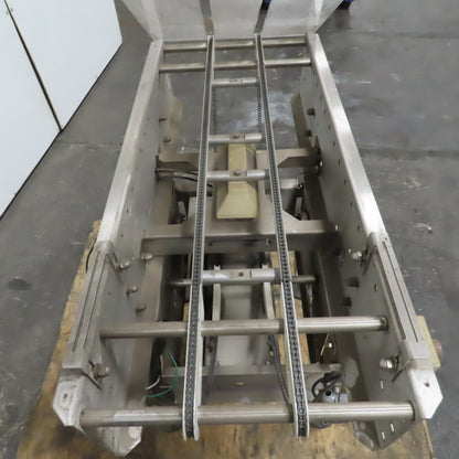 Ramsey 36" L x5" Wide In Motion Scale Table Top SS Conveyor 1PH 52FPM No Chain