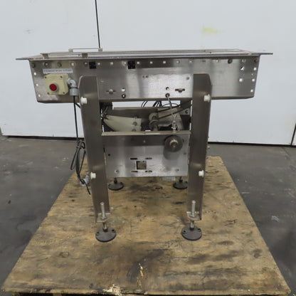 Ramsey 36" L x5" Wide In Motion Scale Table Top SS Conveyor 1PH 52FPM No Chain