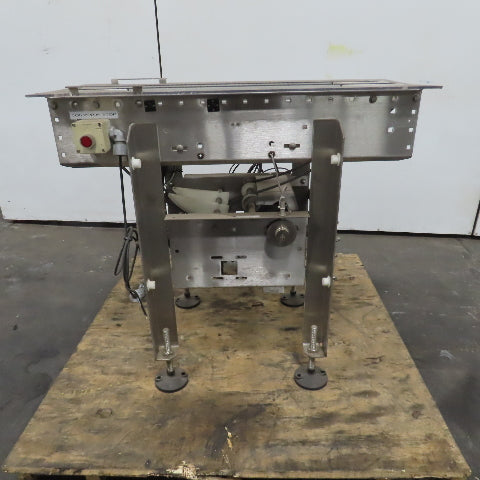 Ramsey 36" L x5" Wide In Motion Scale Table Top SS Conveyor 1PH 52FPM No Chain