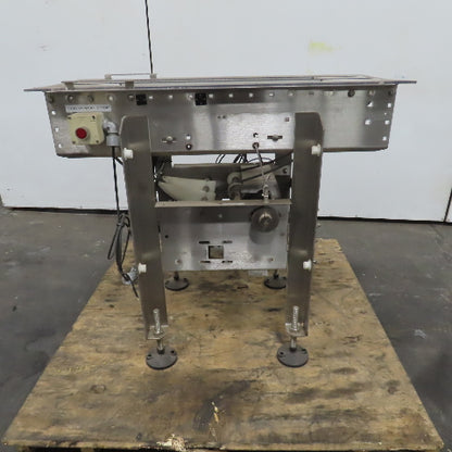 Ramsey 36" L x5" Wide In Motion Scale Table Top SS Conveyor 1PH 52FPM No Chain