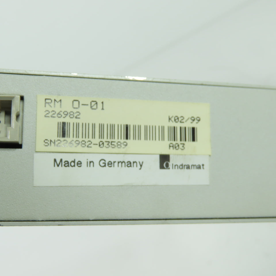 Indramat RM I-02 250VAC 40W Input Module 2A Lot Of 2
