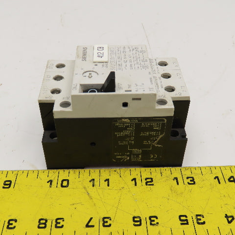 Siemens 3VU1300-1TM00 600V 22Hp 3Ph Max Motor Starter Overload 10-16A Trip
