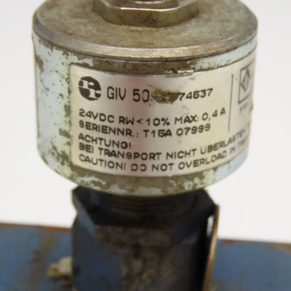 Rexroth LFA 25 EWA-70/CA20DQMG24/12 Hydraulic Valve Block W/ GIV 50 24VDC Limit
