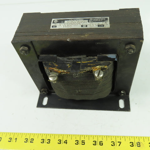 Hammond 129064 0.350KVA Transformer 600/208V Pri 110V Sec 60Hz 1Ph