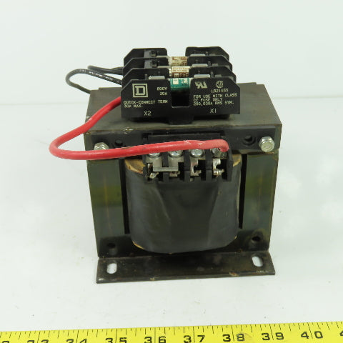 Square D TF750D1 1Ph Control Transformer 220/240-440/480V Pri 110/120VSec .75KVA