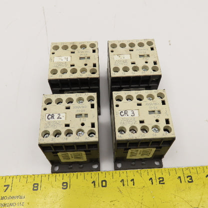 Jokab Safety JSNA-MCL Contactor Relay 24VDC Coil Lot Of 4
