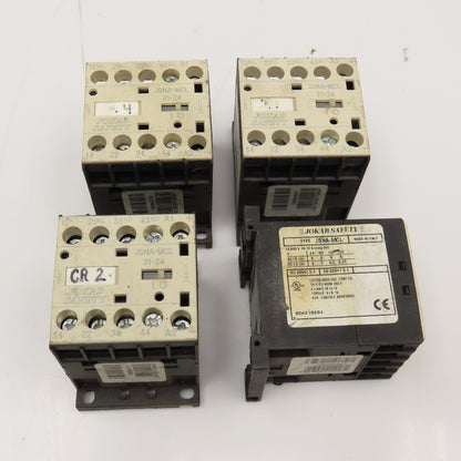 Jokab Safety JSNA-MCL Contactor Relay 24VDC Coil Lot Of 4