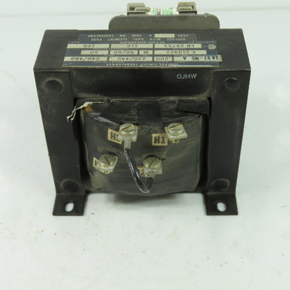 Allen Bradley 1497-N5 Ser A Transformer 220-240/440-480V Pri 110-120V .200KVA