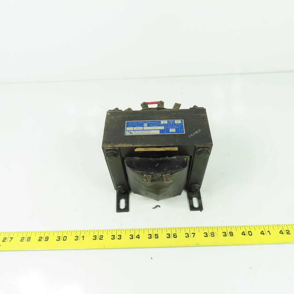 Hevi-Duty Y500 1Ph Control Transformer 220-240/440-480V Pri 110-120V Sec .500KVA