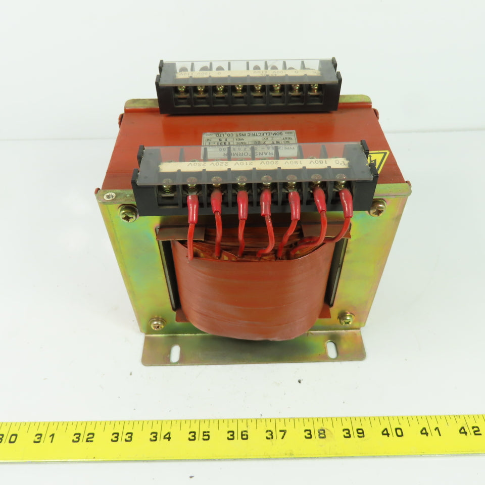 Gomi Electric Z56-05206-00 1Ph Transformer 180-230V Pri 100-110V Sec 2KVA