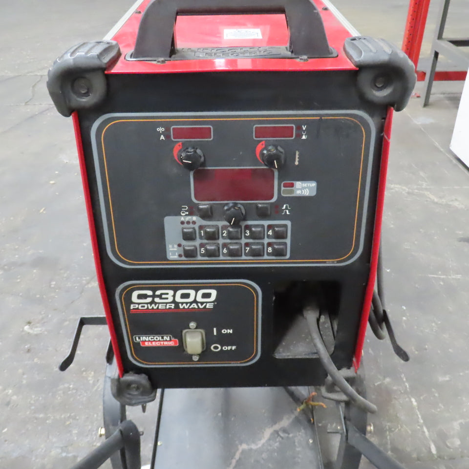 Lincoln Power Wave C300 Advanced Process Welder 230/460V 1/3 Phase (HAS ERROR)