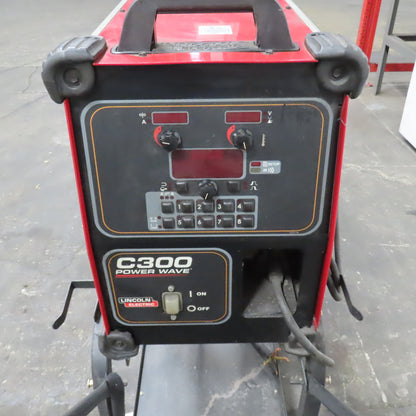 Lincoln Power Wave C300 Advanced Process Welder 230/460V 1/3 Phase (HAS ERROR)