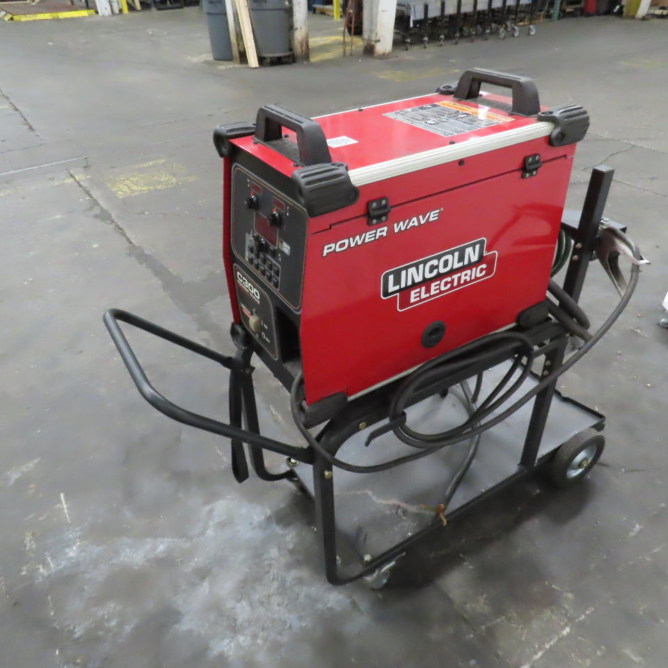 Lincoln Power Wave C300 Advanced Process Welder 230/460V 1/3 Phase (HAS ERROR)