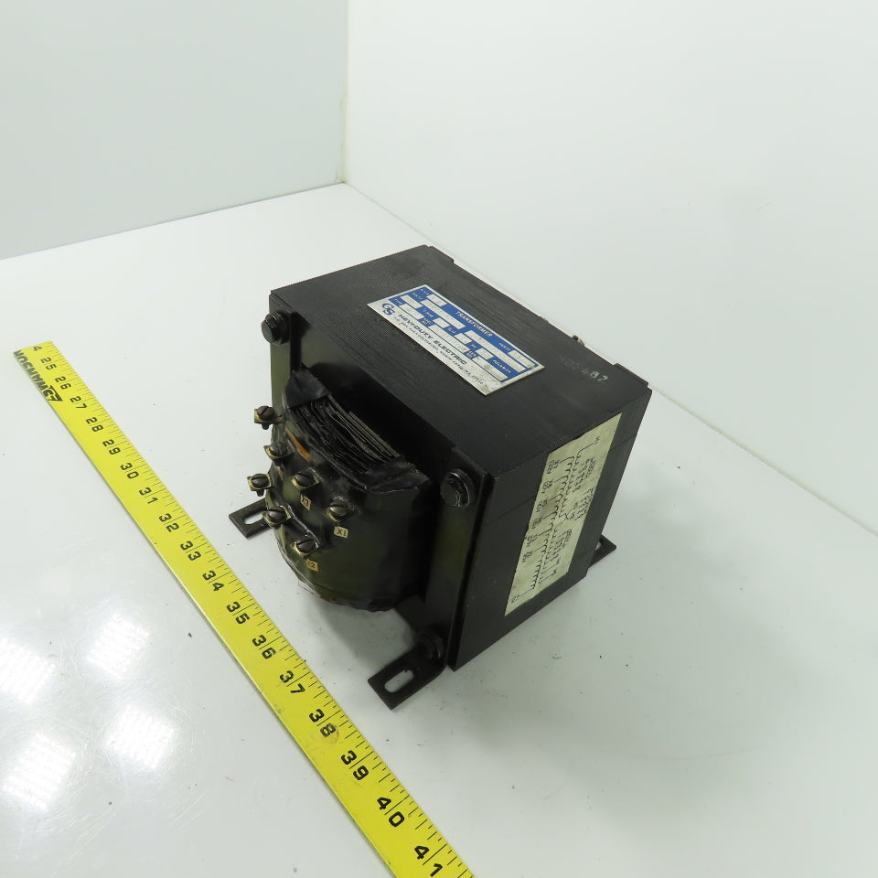 Hevi-Duty 2531154T00 SZO 1Ph Transformer 230/460/575V Pri 95-132V Sec 1KVA