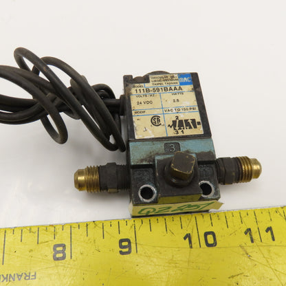 MAC 111B-591BAAA 3/2 Position Pneumatic Solenoid Valve 24VDC Coil 1/8" Ports