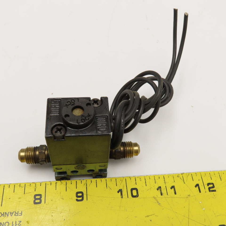 MAC 111B-591BAAA 3/2 Position Pneumatic Solenoid Valve 24VDC Coil 1/8" Ports