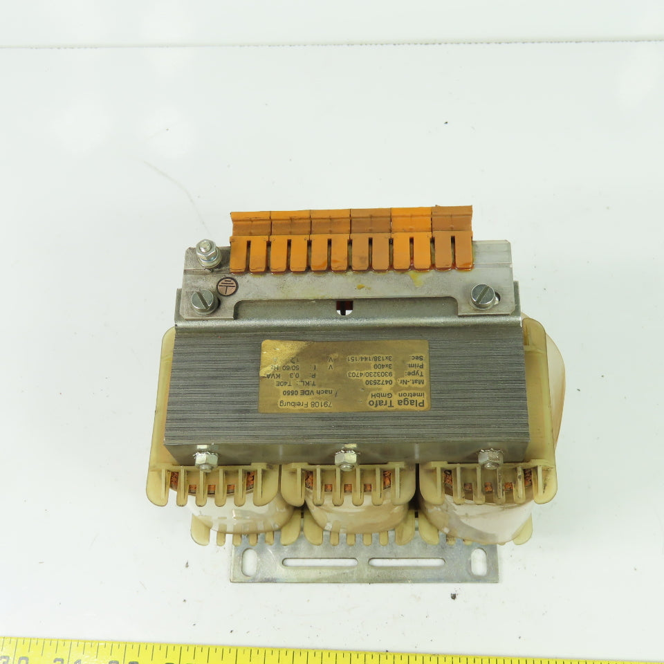 Plaga Trafo 0472530 9303230/4703 3Ph Transformer 400V Pri 138/144/151V Sec .3KVA