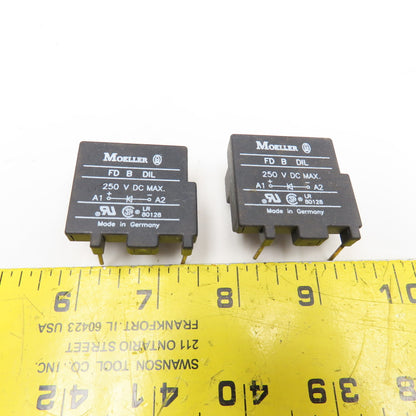 Moeller FD B DIL 250VDC Surge Suppressor Lot Of 2
