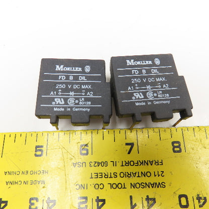 Moeller FD B DIL 250VDC Surge Suppressor Lot Of 2