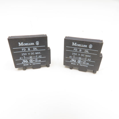 Moeller FD B DIL 250VDC Surge Suppressor Lot Of 2