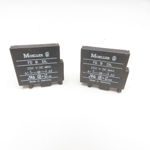 Moeller FD B DIL 250VDC Surge Suppressor Lot Of 2