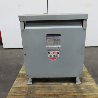 MGM AC370-E0370 34kVA Isolation HT Transformer Pri 480V Sec 480Y/277V 3PH Tested
