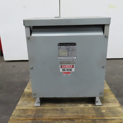 MGM AC370-E0370 34kVA Isolation HT Transformer Pri 480V Sec 480Y/277V 3PH Tested