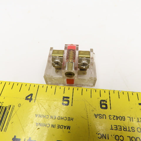 Telemecanique Gould LR28098 600V 10A Normally Closed Contact Lot Of 5