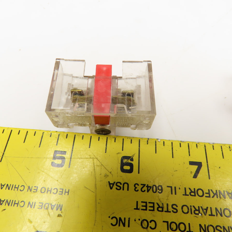 Telemecanique Gould LR28098 600V 10A Normally Closed Contact Lot Of 5