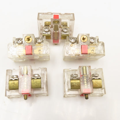 Telemecanique Gould LR28098 600V 10A Normally Closed Contact Lot Of 5