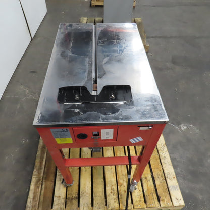 Samuel EXS-206 Semi-Automatic Polypropylene Strapping Machine 110V 1Ph 9x0.55mm