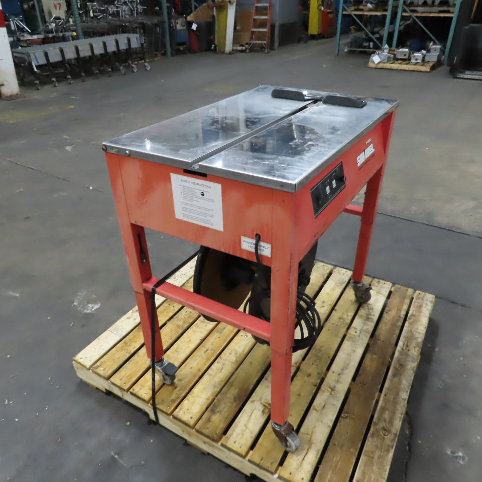 Samuel EXS-206 Semi-Automatic Polypropylene Strapping Machine 110V 1Ph 9x0.55mm
