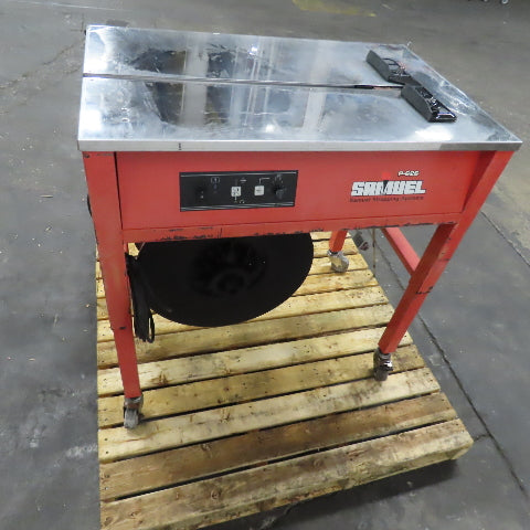 Samuel EXS-206 Semi-Automatic Polypropylene Strapping Machine 110V 1Ph 9x0.55mm