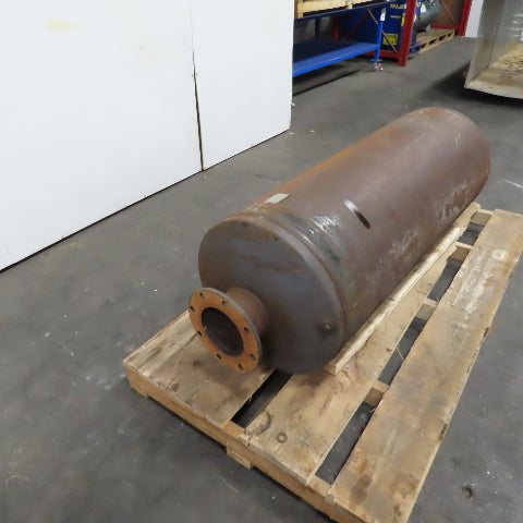 Maxim Intake/Exhaust Muffler Silencer 6-1/2" In/Out 11" Flange 69" OAL