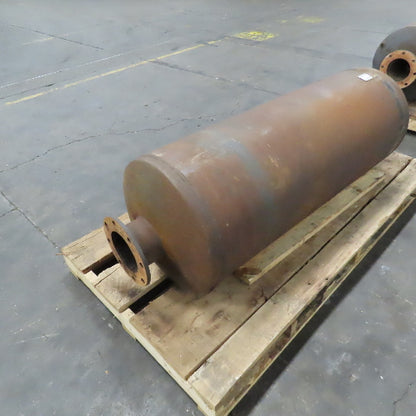 Maxim Intake/Exhaust Muffler Silencer 6-1/2" In/Out 11" Flange 69" OAL