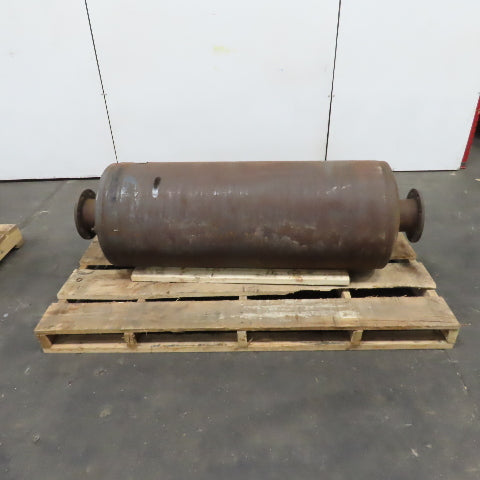 Maxim Intake/Exhaust Muffler Silencer 6-1/2" In/Out 11" Flange 69" OAL