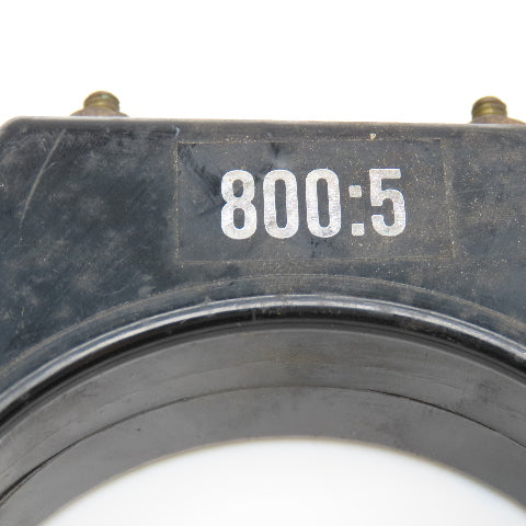 EIL Instruments Inc. Cat 76 RT-801 800:5A Ratio Current Transformer 600V 50/60Hz